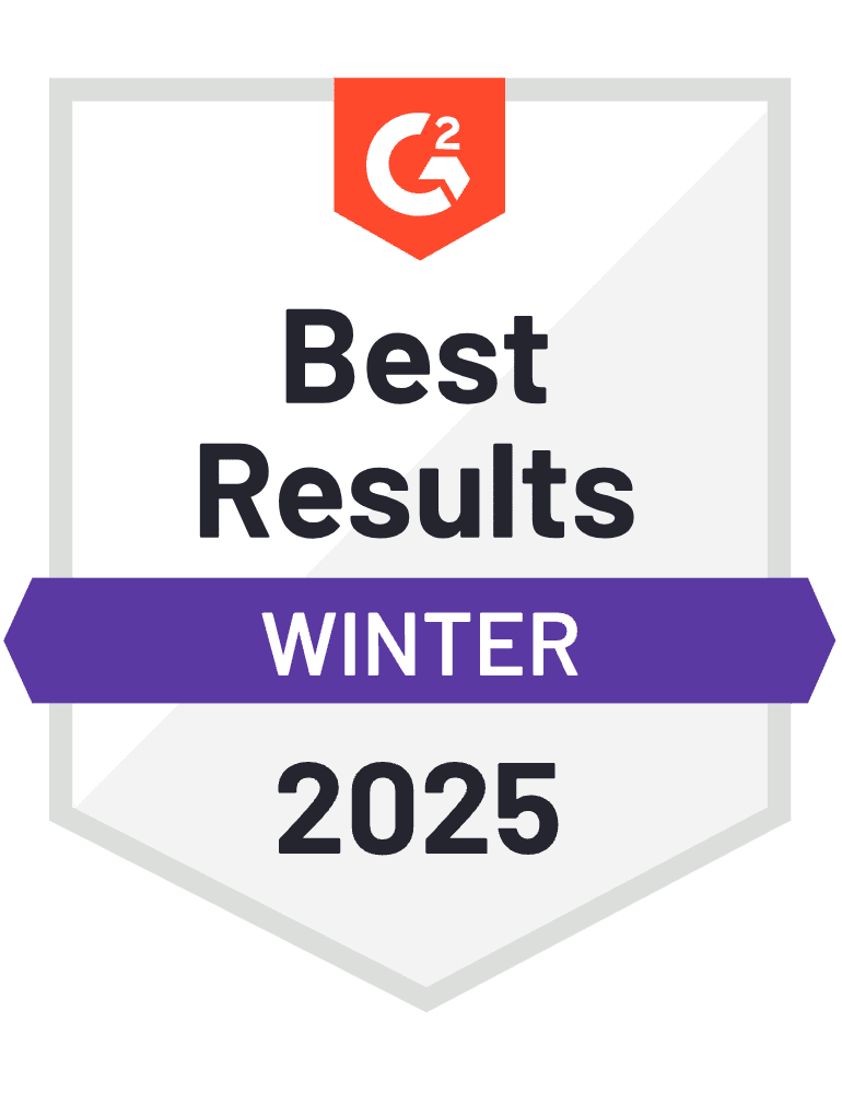 G2 Best Results Winter 2025